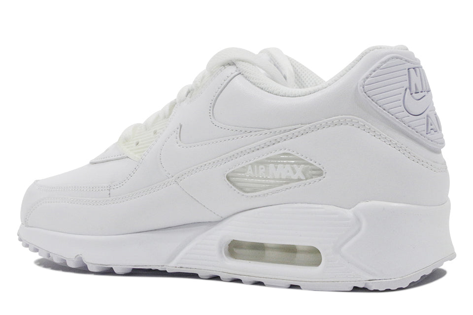 Nike Air Â Max 90 Leather "White/White"
