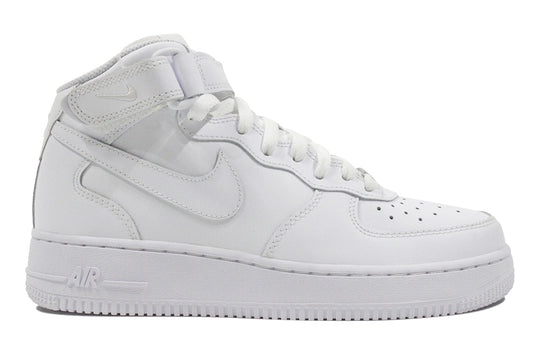 Nike Air Force 1 Mid (GS) "White/White" by Nike Air Force 1