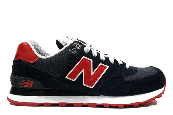 NEW BALANCE 574 PICNIC PACK "Black/Red/Grey"