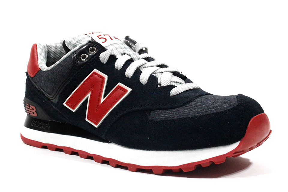NEW BALANCE 574 PICNIC PACK "Black/Red/Grey"