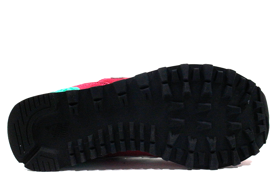 NEW BALANCE 574 CLASSIC (WMNS) "Burgundy/Lime Green" by New Balance Classics