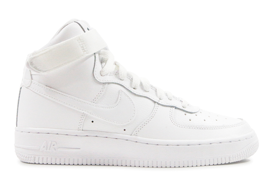 Nike Air Force 1 High "White/White" GS by Nike Air Force 1