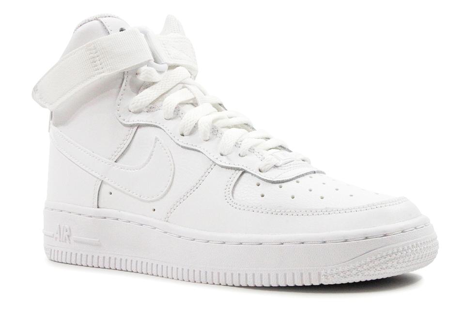 Nike Air Force 1 High "White/White" GS by Nike Air Force 1