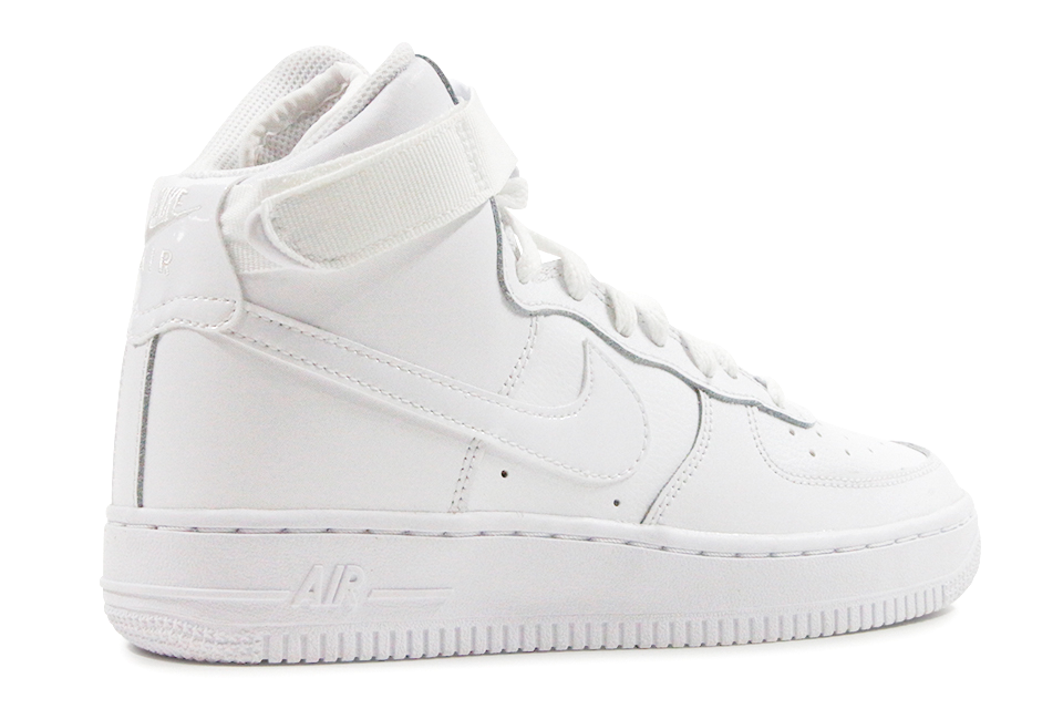 Nike Air Force 1 High "White/White" GS by Nike Air Force 1