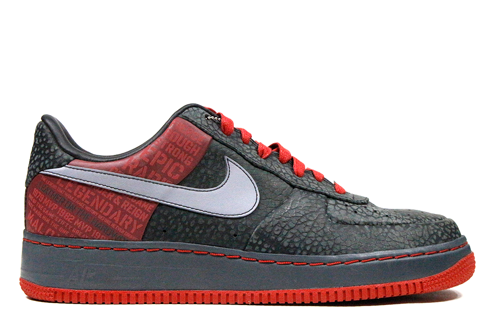 Nike Air Force 1 SPRM '07 (Malone) "Stealth-Varisty Red" by Clearance
