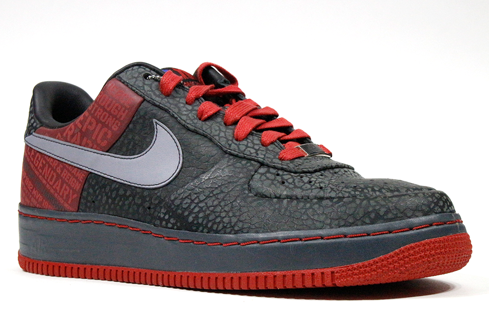 Nike Air Force 1 SPRM '07 (Malone) "Stealth-Varisty Red" by Clearance