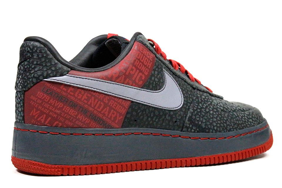 Nike Air Force 1 SPRM '07 (Malone) "Stealth-Varisty Red" by Clearance
