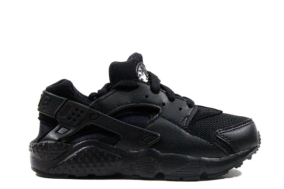 Nike Air Huarache Run "Black/Black" PS by Nike Huarache