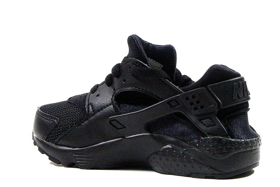 Nike Air Huarache Run "Black/Black" PS by Nike Huarache