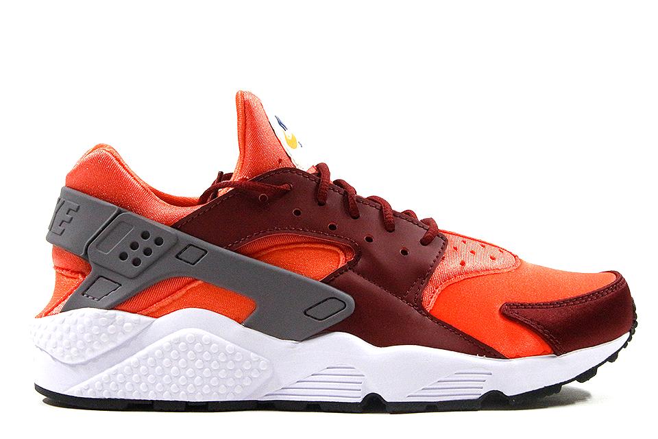 NIKE AIR HUARACHE "Gunsmoke/Team Red" by Nike Huarache