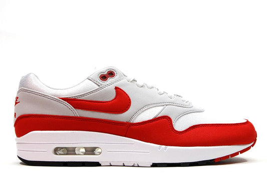 Nike Air Max 1 Anniversary "White/University Red" by Nike Air Max