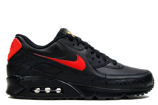 Nike Air Max 90 F "Black/University Red" by Nike Huarache