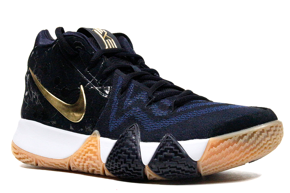 Kyrie 4 pitch blue 2025 metallic gold