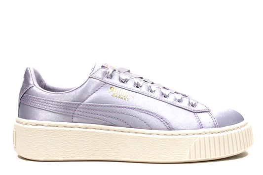 Puma Basket Platform Satin "Thistle-Gold" Wmns