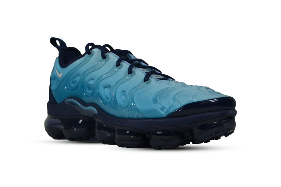 Air vapormax plus sales light current blue/white/midnight navy