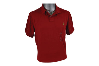 Polo RED CUSTOM FIT "RED / YELLOW"