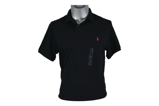 Polo RL BLACK CUSTOM FIT "BLACK"